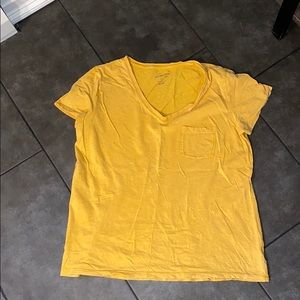 Universal Thread Mustard Yellow Cotton T-Shirt